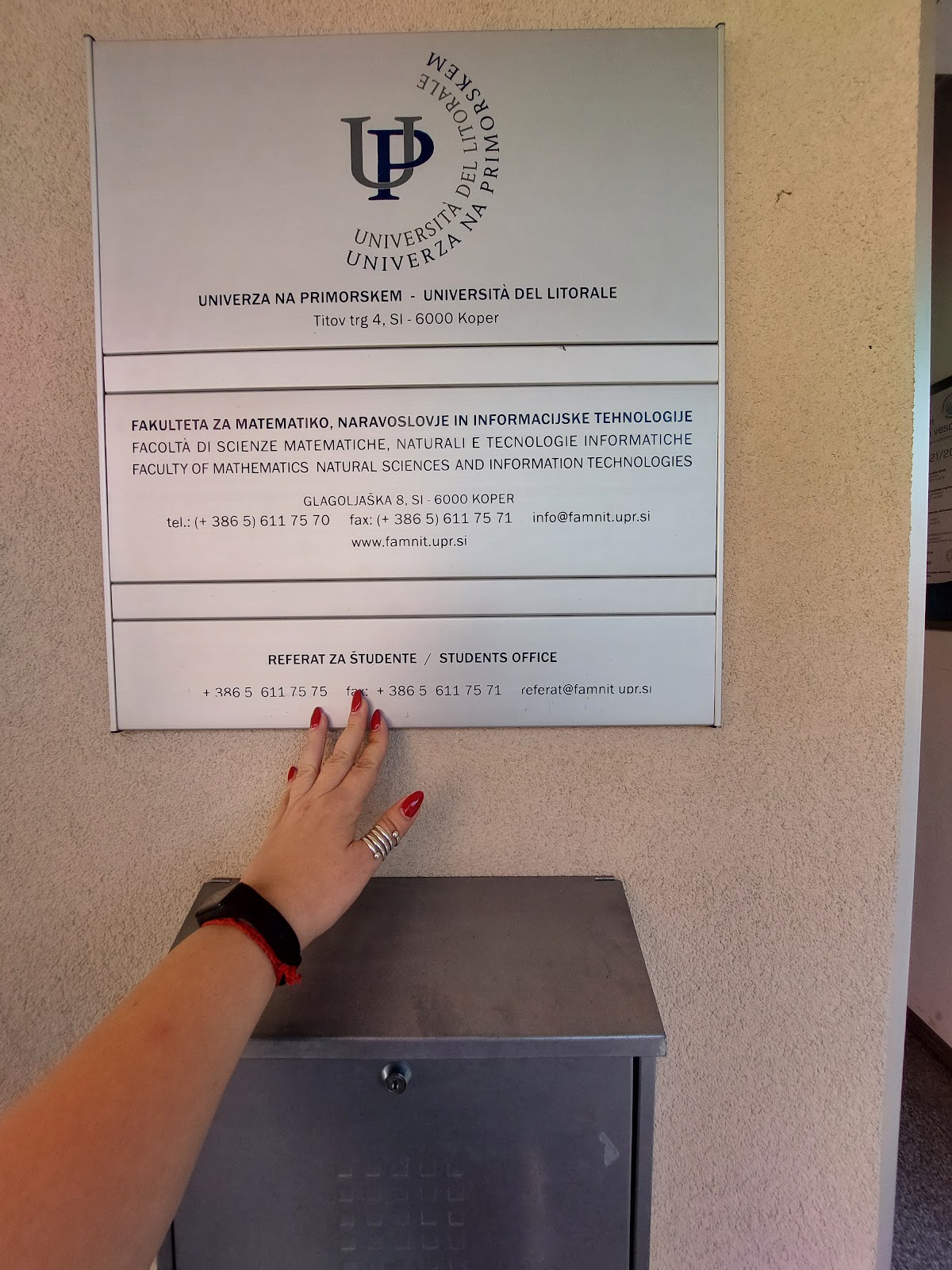 Faculty of Mathematics, Natural Sciences and Information Technologies, University of Primorska photo 8