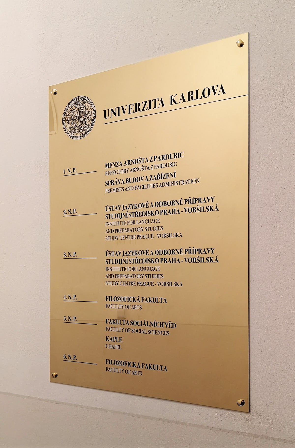 Institute for Language and Preparatory Studies Charles University photo 9